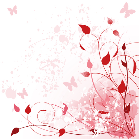 Beautiful Pink Spring background. Place for copy\textのイラスト素材