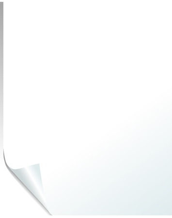 Illustration of an empty paper sheetのイラスト素材