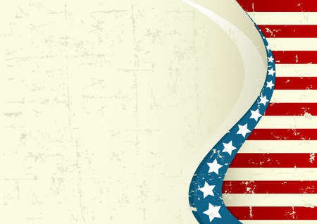 Fourth of July celebration background のイラスト素材