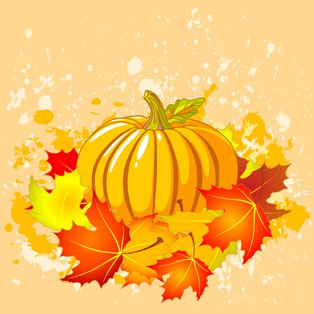 
Autumn place card with copy spaceのイラスト素材