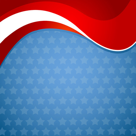 An American patriotic  backgroundのイラスト素材