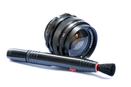 Cleaning Opticsの写真素材