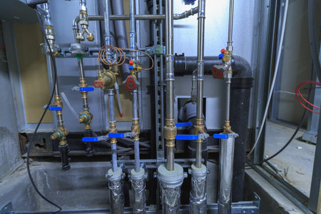 Install water pipes and sewage to the apartment