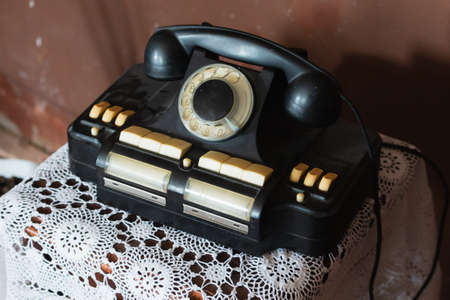USSR Telephone Directors phone Hub KD-6 1963 yearのeditorial素材