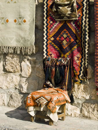 Chair for resting. Shot in Jordan, Asia.の写真素材