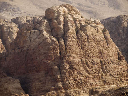 Landscape of Petra - Nabataeans capital city (Al Khazneh) , Jordan.の写真素材