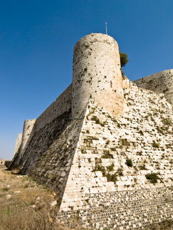 Krak des Chevaliers (Crac des Chevaliers) is a Crusader fortress in Syria