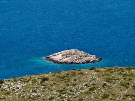 Small island near island Lastovo, Croatiaの写真素材