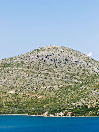 Adriatic coast detail, island Lastovo, Croatiaの写真素材