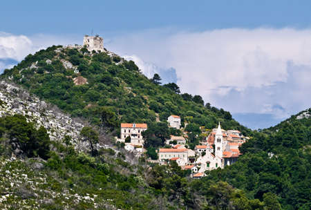 Lastovo, small village, Croatiaの写真素材