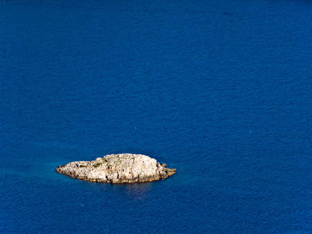 Small island near island Lastovo, Croatiaの写真素材