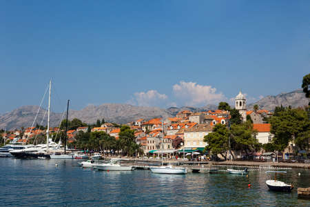 Cavtat old town - Croatiaの写真素材