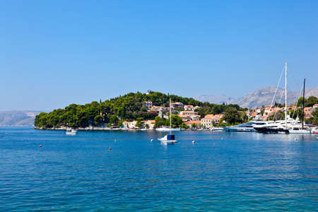Cavtat old town - Croatiaの写真素材