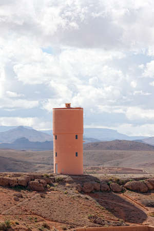 water tank - morocco roses valleyの写真素材