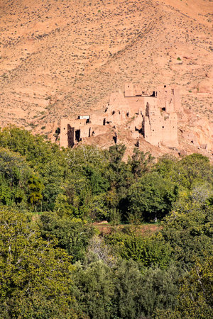 Village in Todra Gorge, High Atlas, Morocco