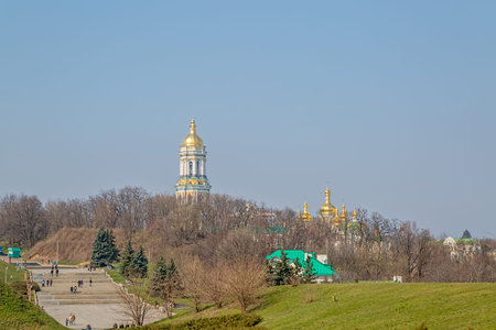 Famous Pechersk Lavra Monastery in Kiev, Ukraine