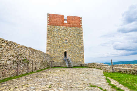 Fortress at Medvedgrad castle in Zagreb, Croatiaのeditorial素材