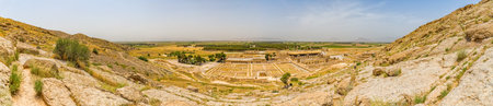 Ruins of old city Persepolis, a capital of the Achaemenid Empire 550 - 330 BC.