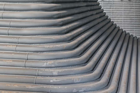 Metal tunnel detailの写真素材