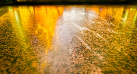 Reflecting Light on the marble stoneの写真素材