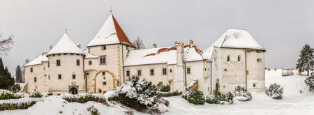 Varazdin Old Town and Castleの写真素材