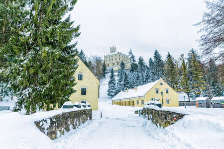 The Castle Trakoscan, Croatiaの写真素材