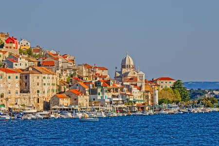 Sibenik old townのeditorial素材