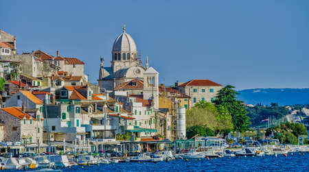 Sibenik old townのeditorial素材