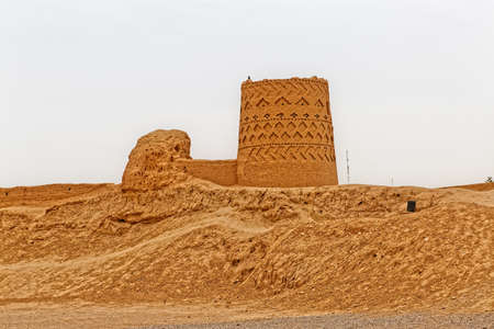 Meybod Narin Castle Iranのeditorial素材