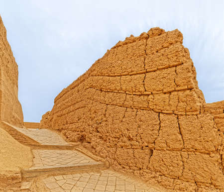 Meybod Narin Castle Iranのeditorial素材