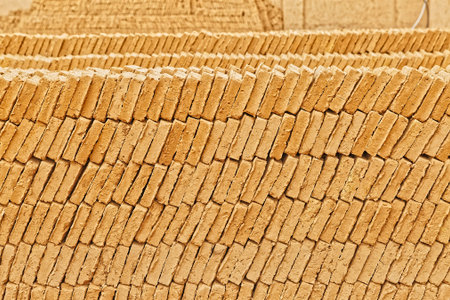 Bricks manufactory Meybodの写真素材