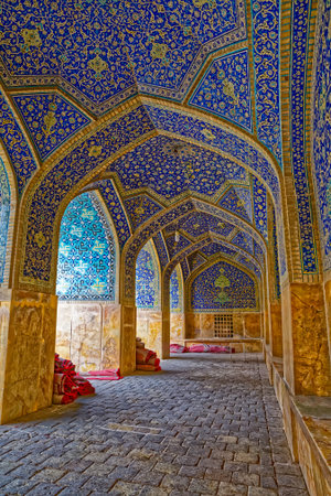 Isfahan Shah Mosque interior