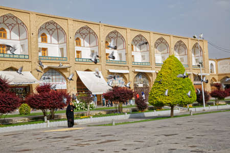 Isfahan Imam Square spring timeのeditorial素材