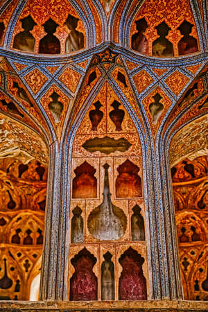 Ali Qapu Palace music hallのeditorial素材