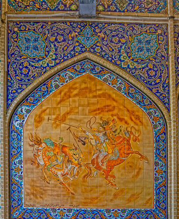 Ali Qapu Palace tile painting