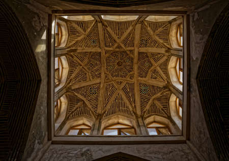 Isfahan Old Mosque brick ceilingのeditorial素材
