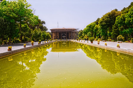 Chehel Sotoun palaceのeditorial素材