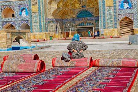 Jameh Mosque of Isfahanのeditorial素材