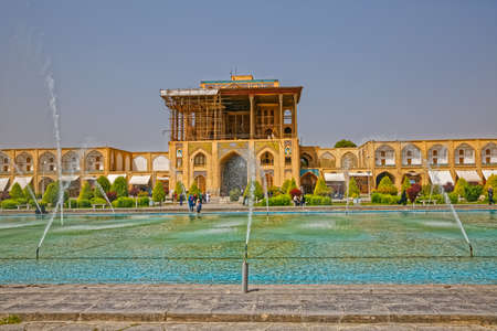 Isfahan Ali Qapu Palaceのeditorial素材