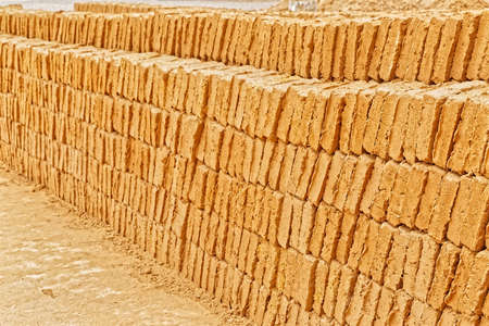 Bricks manufactory Meybodの写真素材