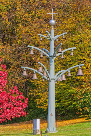 Electric Bells Tree in Marija Bistricaのeditorial素材