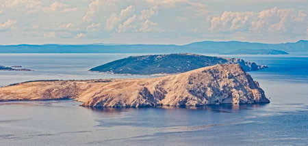 Goli Otok Island In Velebit Channel, Croatiaの写真素材