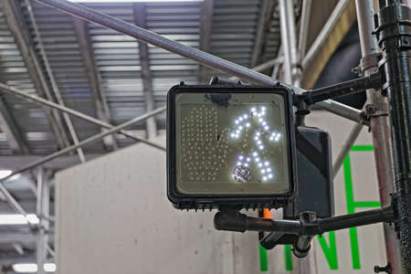 New York traffic lightのeditorial素材