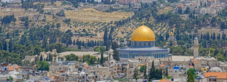 Dome of the Rock panorama