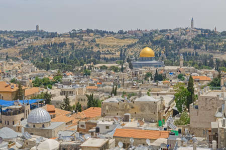 Dome of the Rock panoramaのeditorial素材