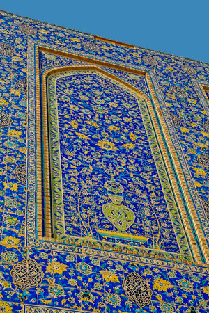 Isfahan Shah Mosque Wall