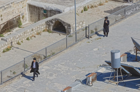 Shuk HaBsamim roof in the old city of Jerusalem