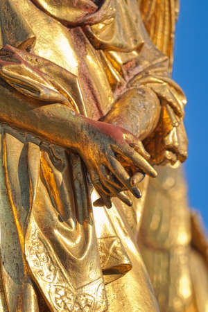 Monument of the Assumption of the Blessed Virgin Mary in Zagrebのeditorial素材