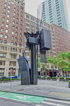 Sculptures by Louise Nevelson in New Yorkのeditorial素材