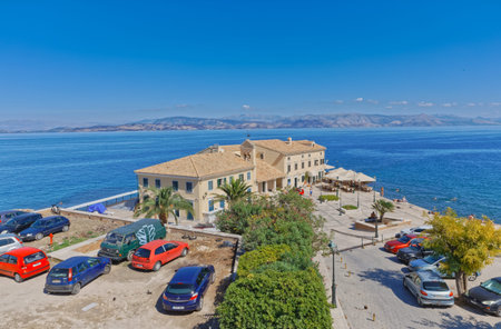 Saint Nikolaos orthodox church in Corfu town Greece